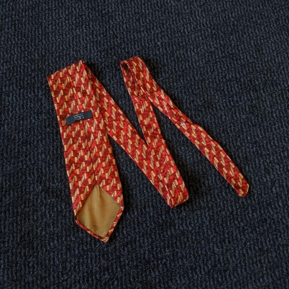Vintage Funky 70s Art Pattern Party Tie - Picture 2 of 2